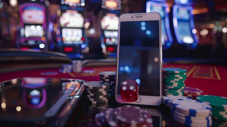Ilustrasi metode deposit dan penarikan dana di usd777 dengan mobile banking